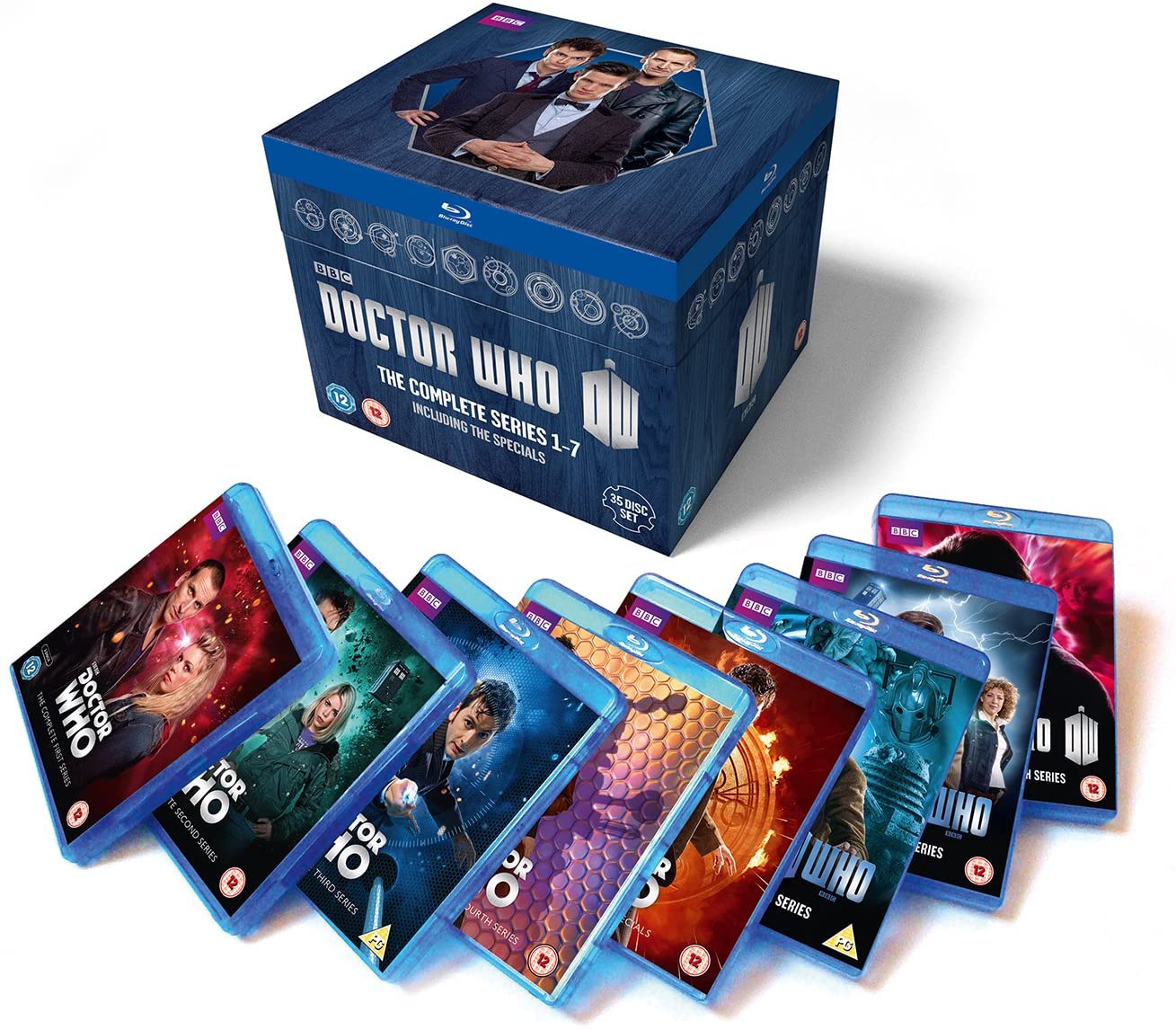 Doctor Who: The Complete Series One to Seven Blu-ray box-set