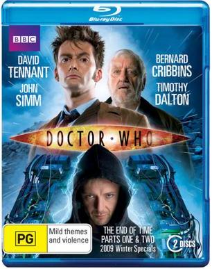 The End of Time Blu-ray Region B Australian cover