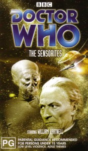 The Sensorites VHS AUS Cover