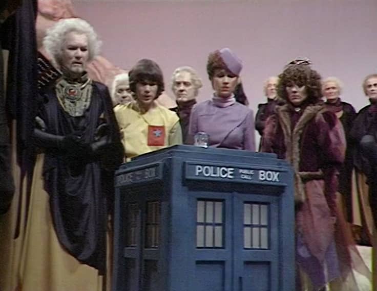 The Master's meddling with Block Transfer Computations causes the TARDIS to shrink. (TV: Logopolis [+]Loading...["Logopolis (TV story)"])