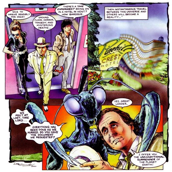 Promotional art from DWM 296 by Lee Sullivan