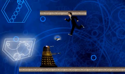 The Tenth Doctor inside the TARDIS’ neural network. (GAME: Eye of the TARDIS [+]Loading...["Eye of the TARDIS (video game)"])