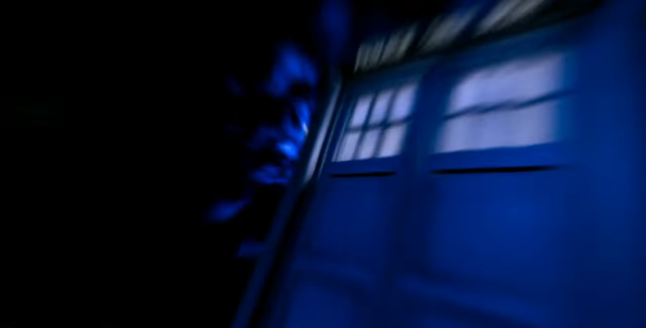 The TARDIS flies through the Time Vortex. (TV: Untitled [+]Loading...["Untitled (Disney XD TV story)"])