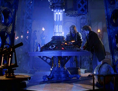 Eighth Doctor at the controls. (TV: Doctor Who [+]Loading...["Doctor Who (TV story)"])