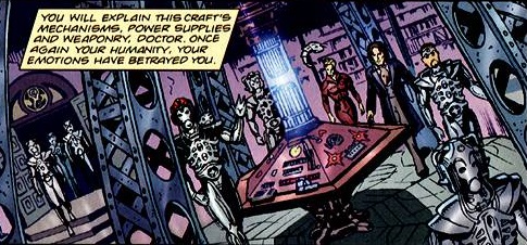 Invaded by Cybermen. (COMIC: Dreadnought [+]Loading...["Dreadnought (comic story)"])