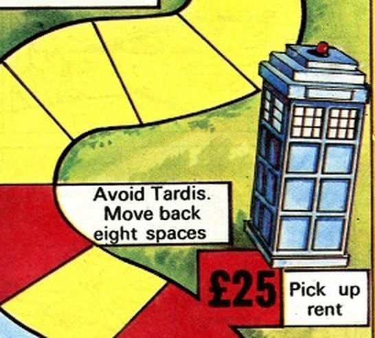 The appearance of "Tardis" in GAME: Basil Brush goes Rent Collecting [+]Loading...["Basil Brush goes Rent Collecting (game)"].