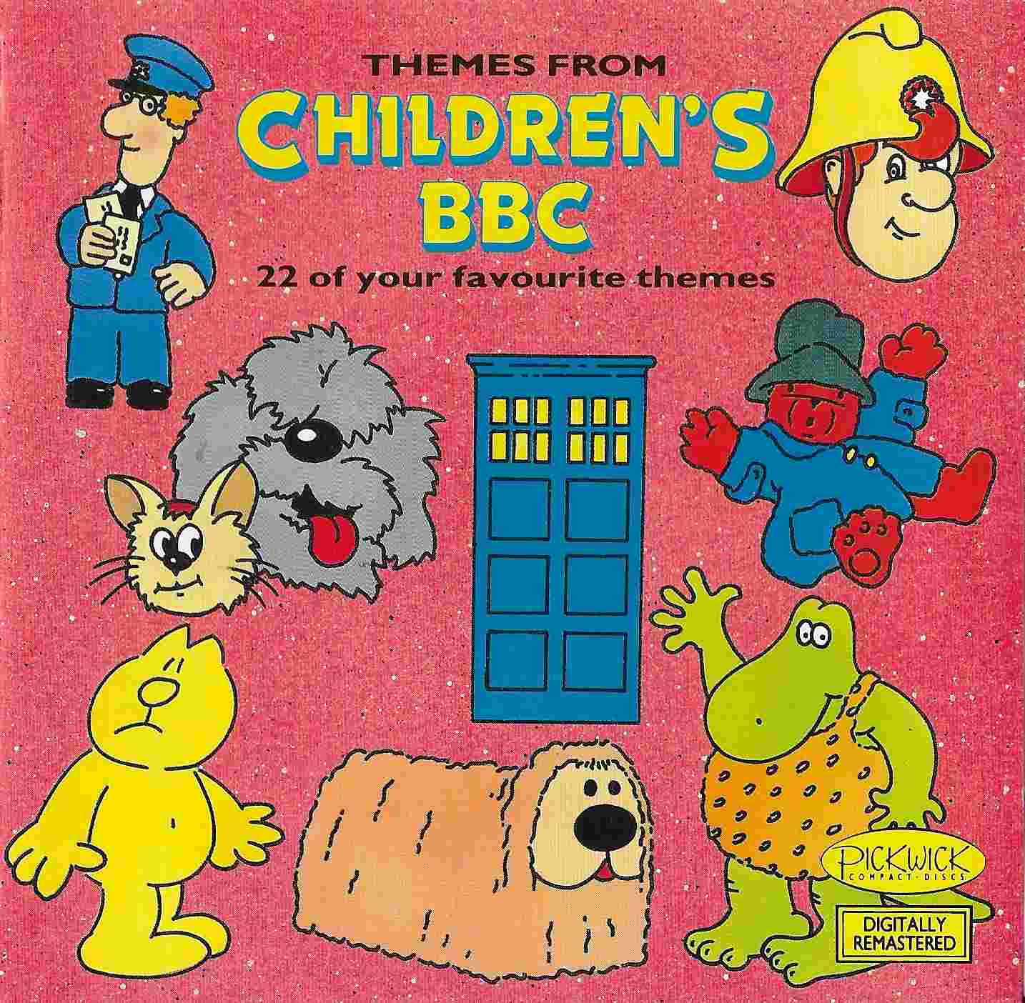 "Themes from Children's BBC" CD cover.