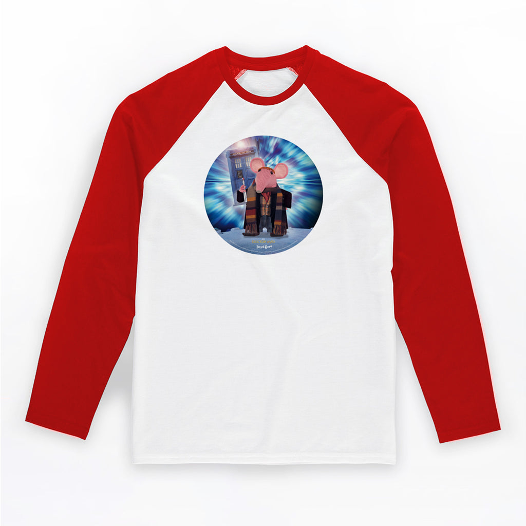 DoppelClangers - Fourth Doctor Baseball T-Shirt[16]
