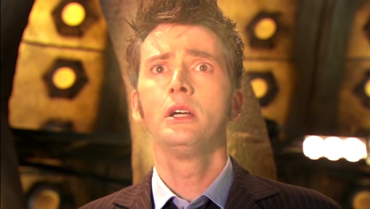 The Tenth Doctor's final moments. (TV: The End of Time [+]Loading...["The End of Time (TV story)"])