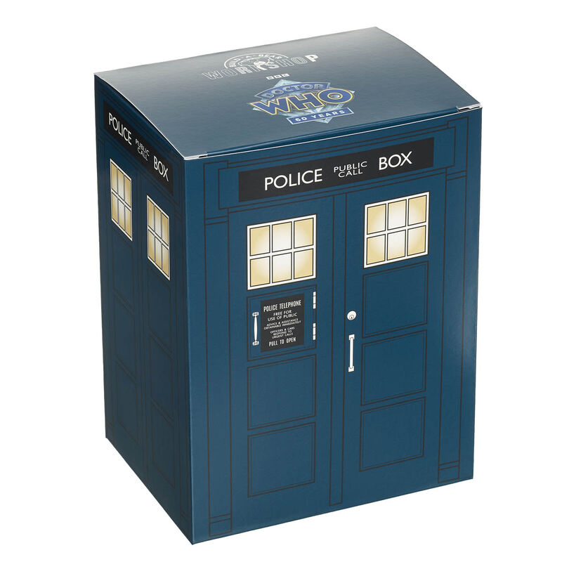 The TARDIS gift box.