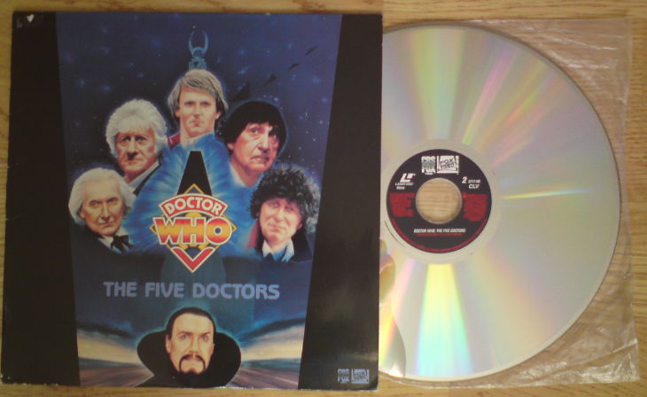 Laserdisc cover and disc. Released from 1994 (US)