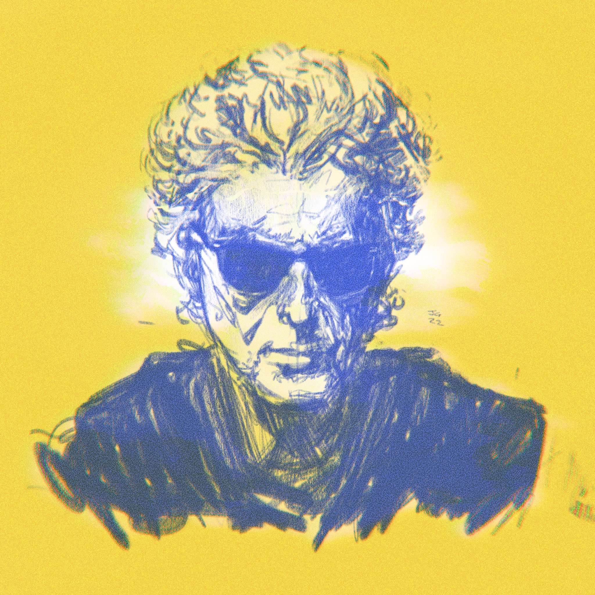 26 August: "The Twelfth Doctor and his "wearable technology" 😎 #FanArtFriday 🖌️: @_Cowardly_Lion_"[42]