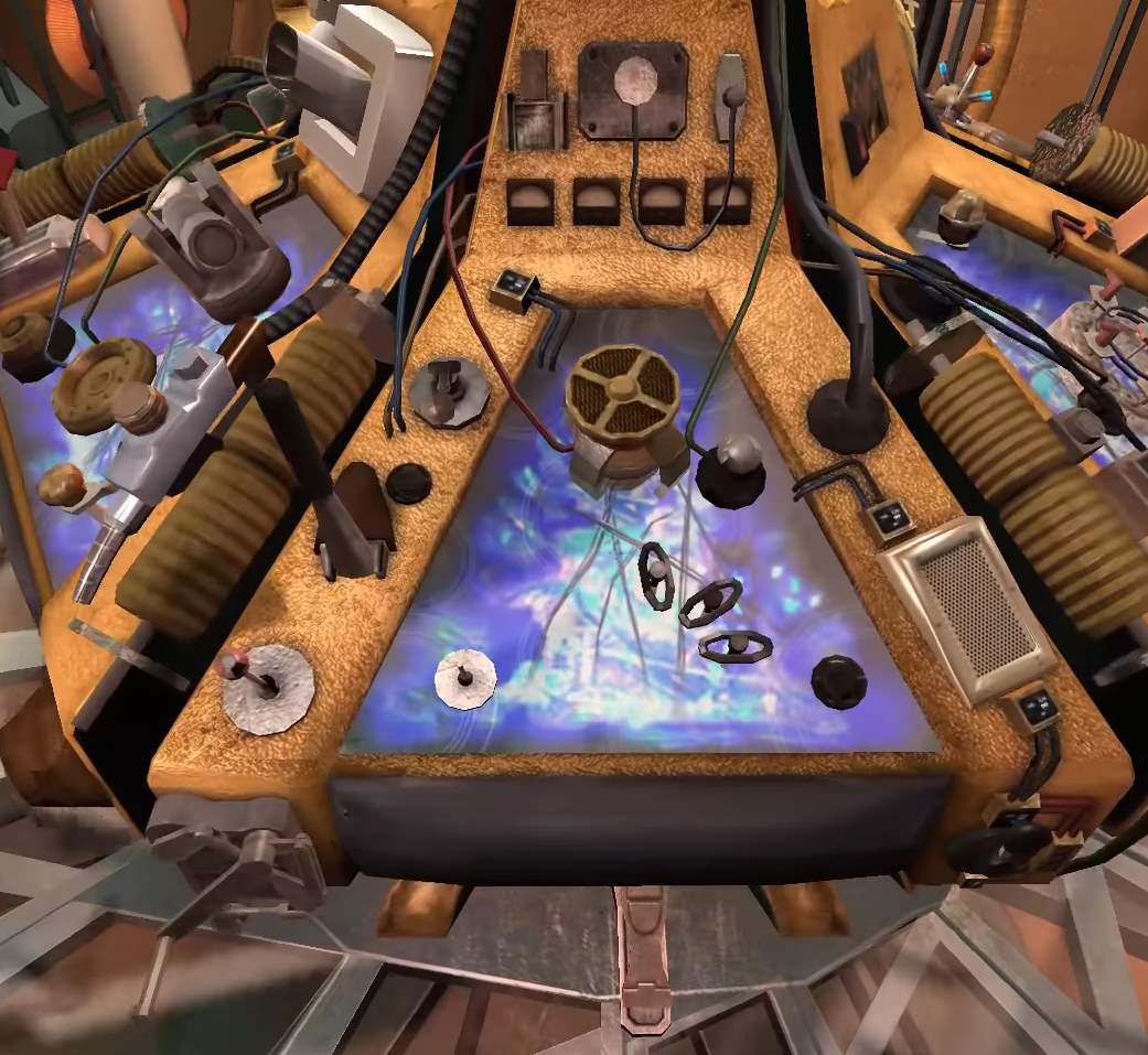 Mechanical panel of the TARDIS console. (GAME: TARDIS [+]Loading...["TARDIS (video game)"])