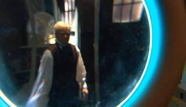 The War Master and the TARDIS. (TV: Utopia [+]Loading...["Utopia (TV story)"])