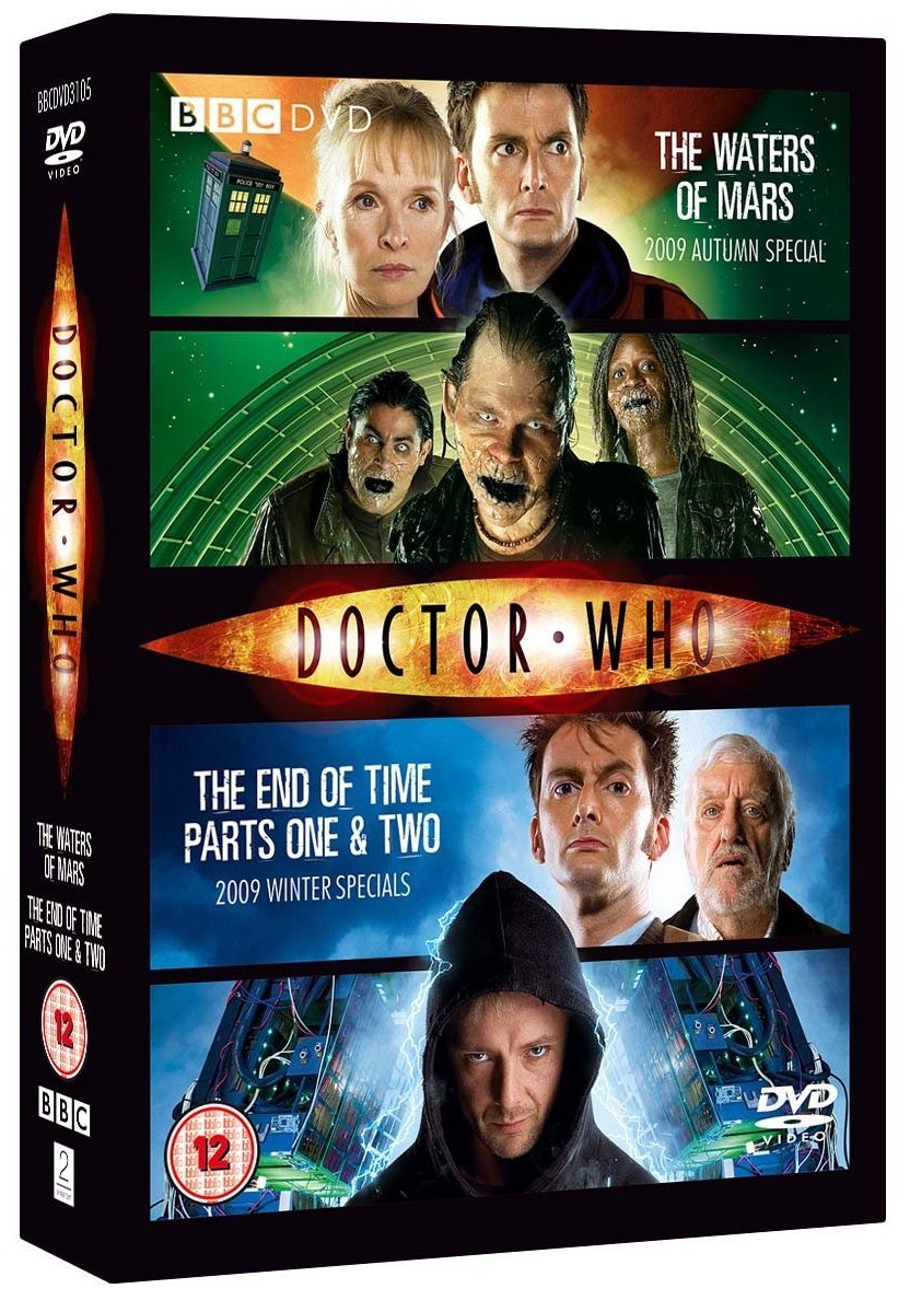 The Waters of Mars & The End of Time DVD Region 2 UK cover