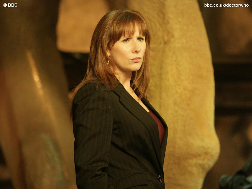 Donna in the TARDIS. (TV: Partners in Crime [+]Loading...["Partners in Crime (TV story)"])