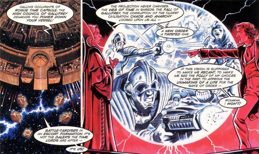 Illustrated preview by Martin Geraghty in DWM 318