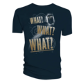MCM Comic Con Fourteenth Doctor "What? What? What?" t-shirt.