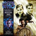A dummy cover to the story, produced to disguise the appearance of the black and white TARDIS, Lysandra Aristedes and Sally Morgan.