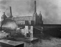 The original model shot of Battersea Power Station