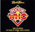 Radio Times Doctor Who 1996 Calendar