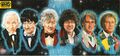 DWM 111 Fold-out Six Doctors poster by Alister Pearson
