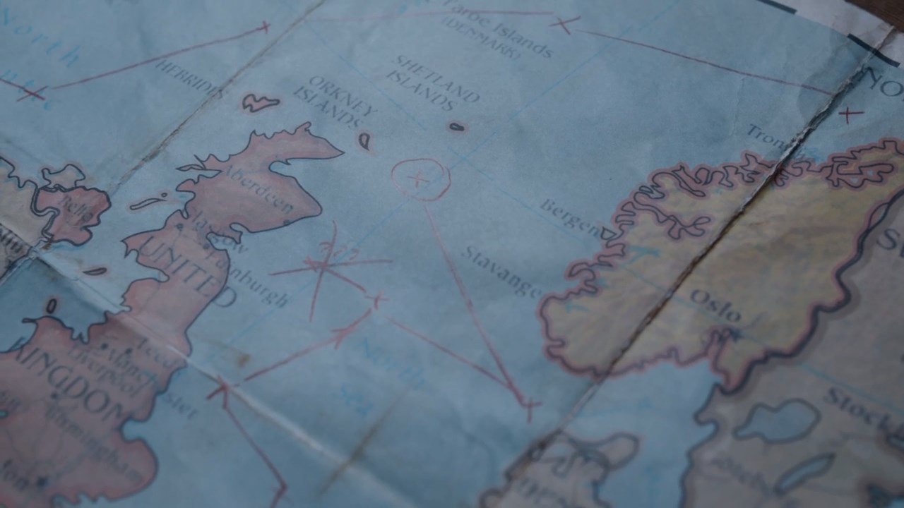 A map showing the location of Ireland. (TV: The Lie of the Land)