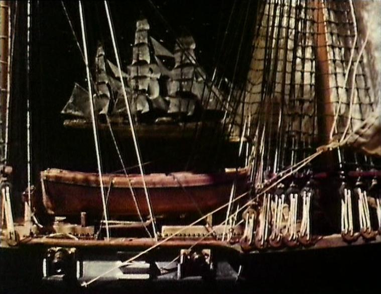 The Buccaner and onother ship.