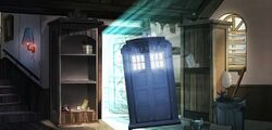 TARDIS in the Mystery Shack.jpg