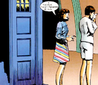 At the start of COMIC: Blood Invocation [+]Loading...["Blood Invocation (comic story)"], Nyssa steps out of the Doctor's TARDIS with Tegan and points out that she is ill.