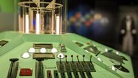 Doctor Who Worlds of Wonder Classic TARDIS console (Scotland).jpeg