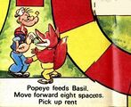 Popeye feeds Basil Brush some spinach. (GAME: Basil Brush goes Rent Collecting [+]Loading...["Basil Brush goes Rent Collecting (game)"])