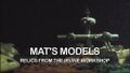 Mat's Models: Relics from the Irvine workshop