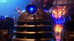 Daleks aboard the Crucible