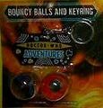 62 DWA Keyring and 2 Bouncy ball set (Toclafane and Sontaran)