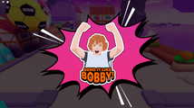 Sticker of TBA: "Bend it Like Bobby!".