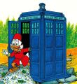 Scrooge McDuck exiting the TARDIS.jpg