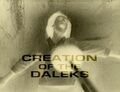 Creation of the Daleks