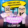 "Glow Up Update" game icon.