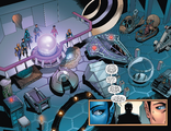 Multiple TARDISes in Star Trek/Legion of Super-Heroes #5.