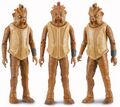 Three Silurians as seen in TV: Warriors of the Deep (released 2022) and made exclusively available through the Character Options official website.