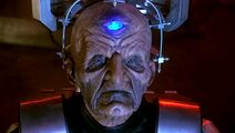 Close-up of Davros.