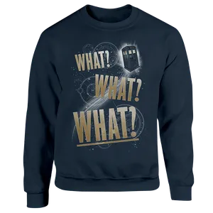 File:MCM Comic Con Fourteenth Doctor What Sweatshirt.webp