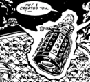 Davros protests at the prospect of being exterminated.