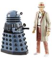 Fifth Doctor and Dalek from TV: Resurrection of the Daleks