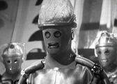 The Cyber-Controller menaces the second Doctor