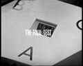 "The Final Test"