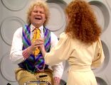 The sixth Doctor: not a fan of carrot juice or exercise