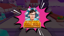 Sticker of Louis Theroux: "My Money Don't Jiggle Jiggle".