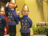 Grubb watches as the boy leaves Trumpton.